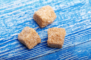cubes of brown sugar