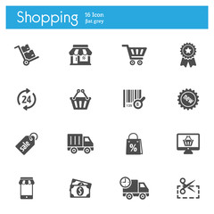 Shoping icon, store icon