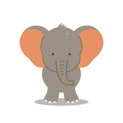Vector Illustration of an Elephant