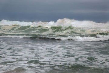 Stormy Waves Breaking