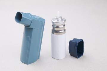 An asthma inhaler