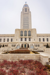 Fototapeta premium Lincoln, Nebraska - State Capitol Building