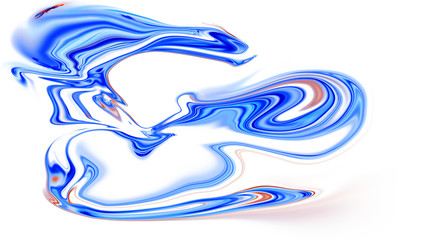 Colorful psychedelic liquefied background