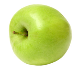 Green apple isolated on white background