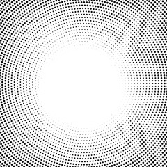 circle elements circle halftone background