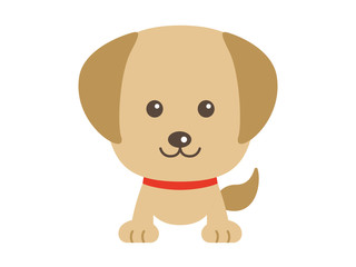 Fototapeta premium 犬のイラスト