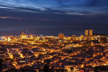 Panorama of Santa Cruz de Tenerife