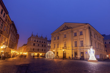 Fototapeta na wymiar Crown Tribunal Building in Lublin
