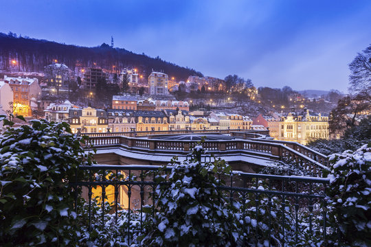 Winter in Karlovy Vary