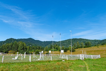 Old weather station in Gorny Altai