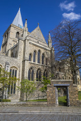 Fototapeta na wymiar Rochester Cathedral in Kent