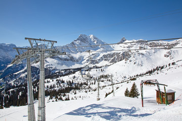 Winter in alps