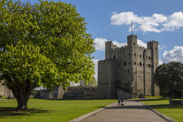 Rochester Castle in Kent, UK