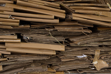 used packing paper recycle