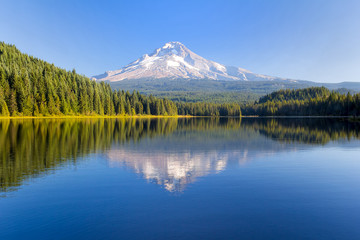 Mount Hood on a Sunny Day