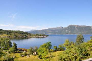 Fototapeta na wymiar Natur Norway