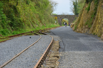 The miniature railway at Waterford, Ireland