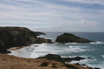 Blick auf Bucht