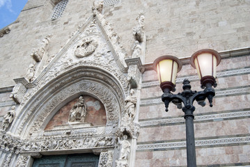 Obraz premium facade of the Cathedral of Messina