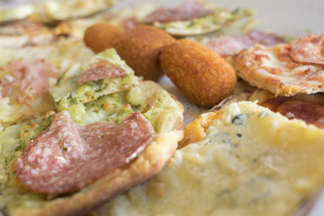 tasting food of rotisserie