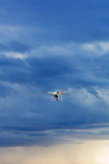 View on multicopter flight