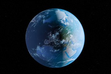 Planet Erde - Illustration