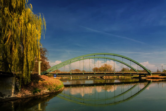 Isarbr&uuml;cke in Plattling