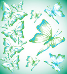 Fototapeta premium Abstract pattern from circles