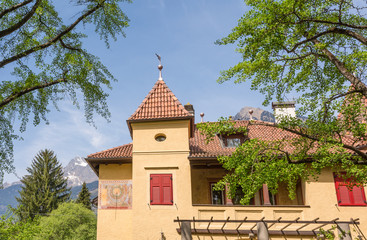 Typical South Tyrol residence.
