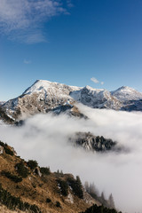 View from on Jenner mountain, Berchtesgaden, Germany