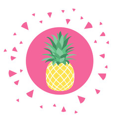 Tropical fruit pineapple
