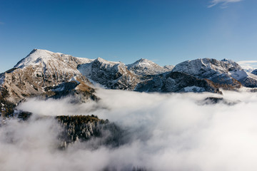 View from on Jenner mountain, Berchtesgaden, Germany