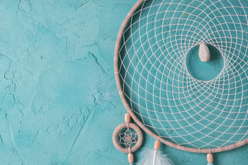 Mint cream dream catcher