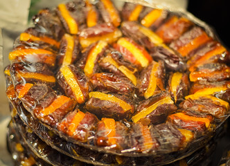 Dates in supermarket