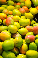 Fresh mango in supermarket
