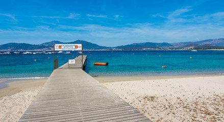 Obraz premium Porto of the Ajaccio city