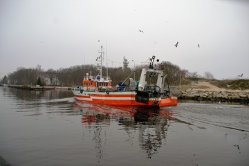 Kołobrzeg, widok na Port