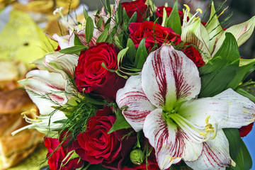 Fototapeta na wymiar Bouquet of flowers