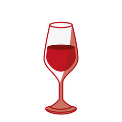 Delicious wine cup icon vector illustration graphic design
