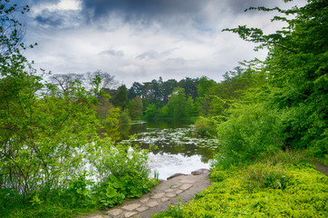 Botanical Garden in Copenhagen, Denmark