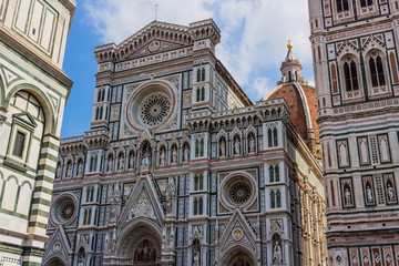 Fototapeta premium The Cattedrale di Santa Maria del Fiore of Florence, Italy