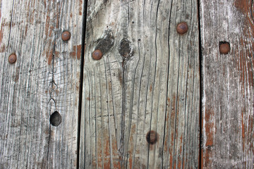 Old Wooden Picnic Table 