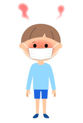 男の子　発熱