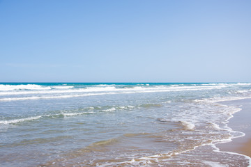 The coast of Spain in the south of the Costa Blanca