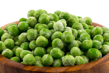 Green frozen peas