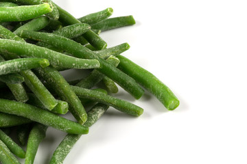 Frozen cut green beans vegetable