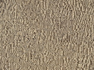 Mosaic knot pattern as abstract background.