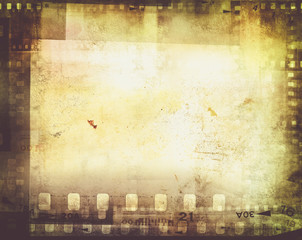 Film frame filmstrip background