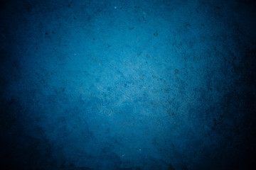 Fototapeta premium Blue textured concrete wall background