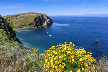 Scorpion Anchorage on Santa Cruz, Channel Islands National Park